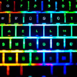 彩虹版机械键盘怎样调背光